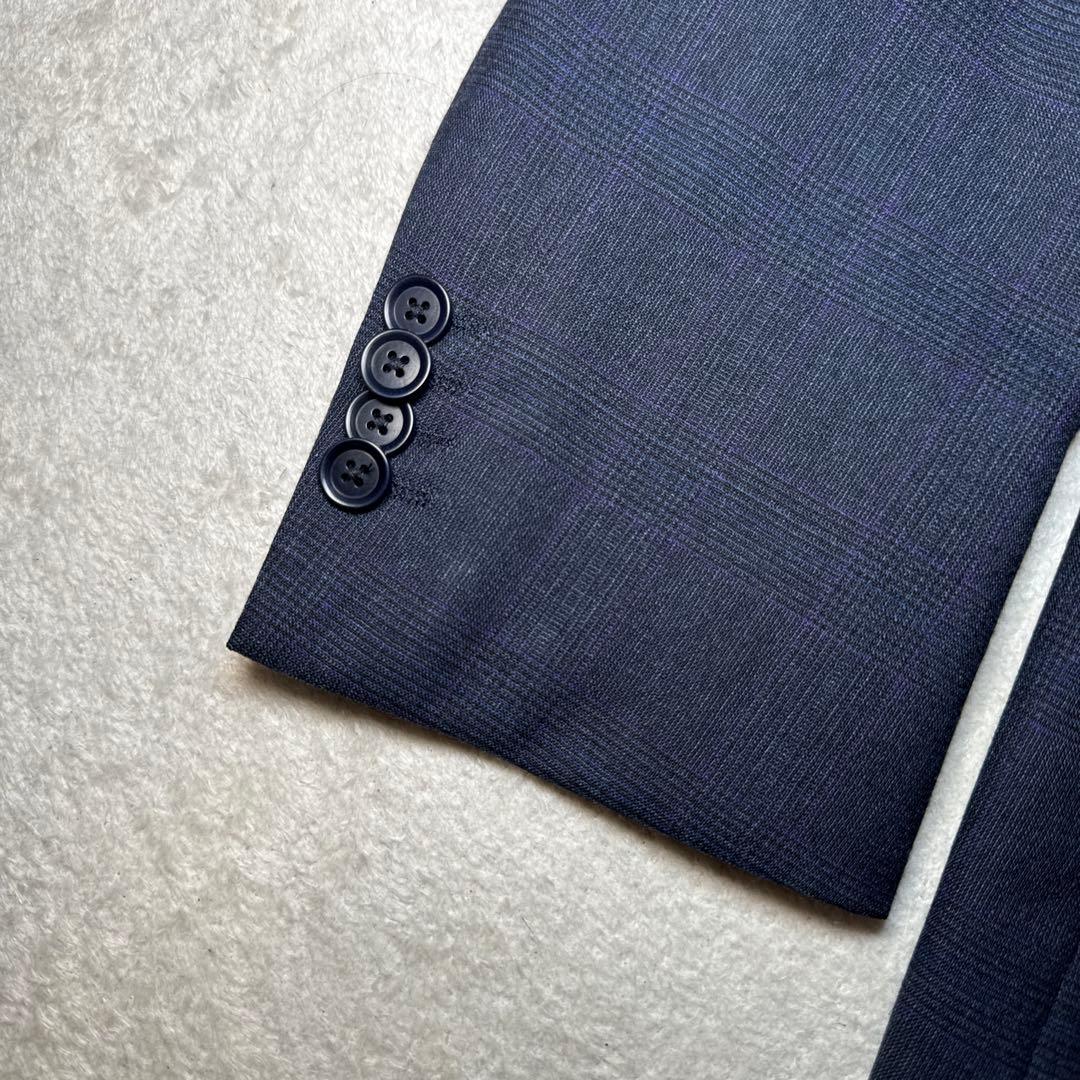 81 未使用　グリーンレーベル　スーツ　ネイビー　46 M 80 STRONA