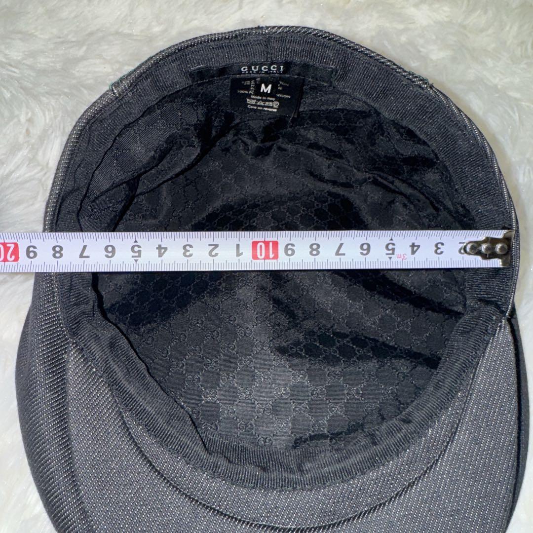 GUCCI グッチ　ブラック ハンチング　ハット　帽子　希少