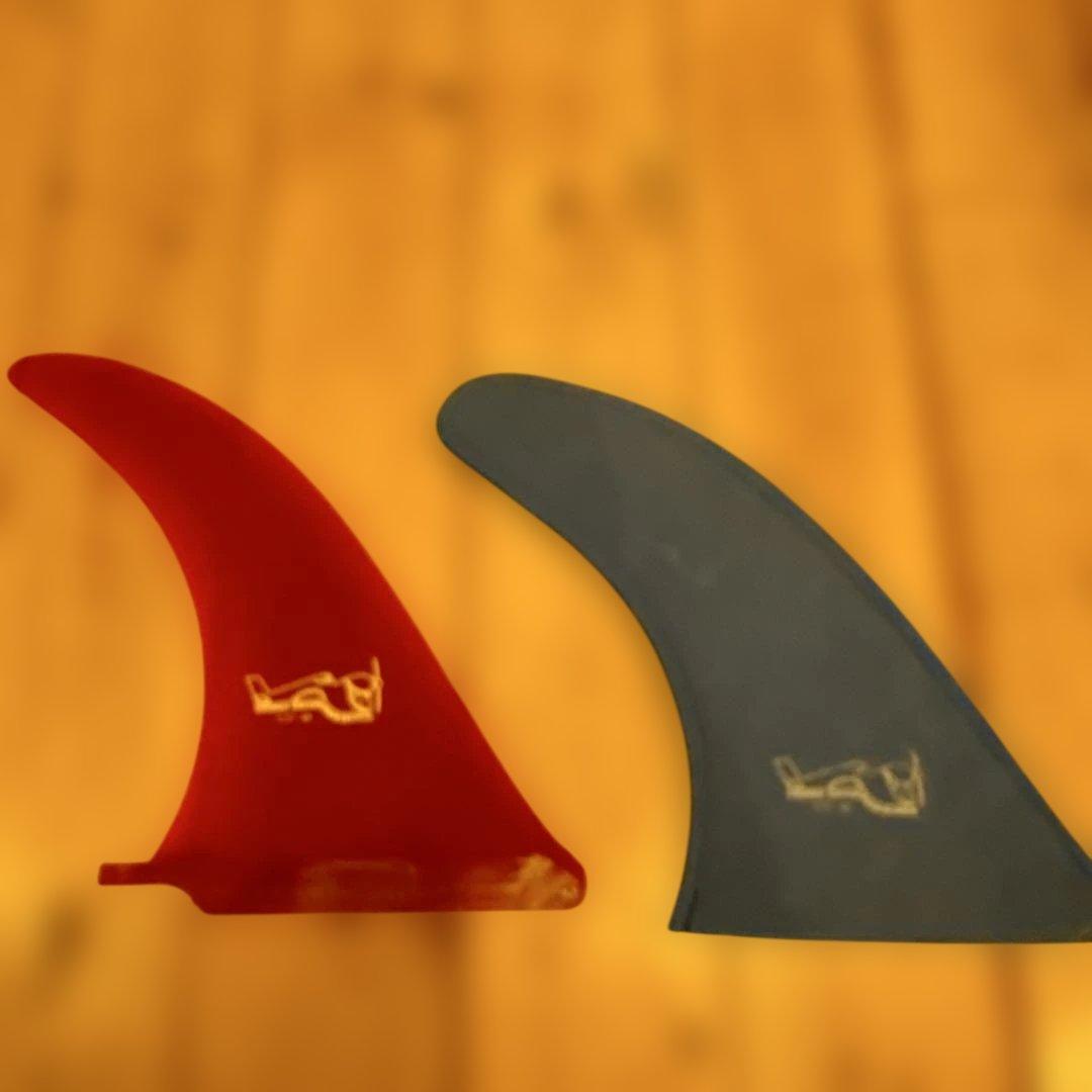 ジョージ・グリノー 9.75 ロングボードフィン カバー付き【未使用】