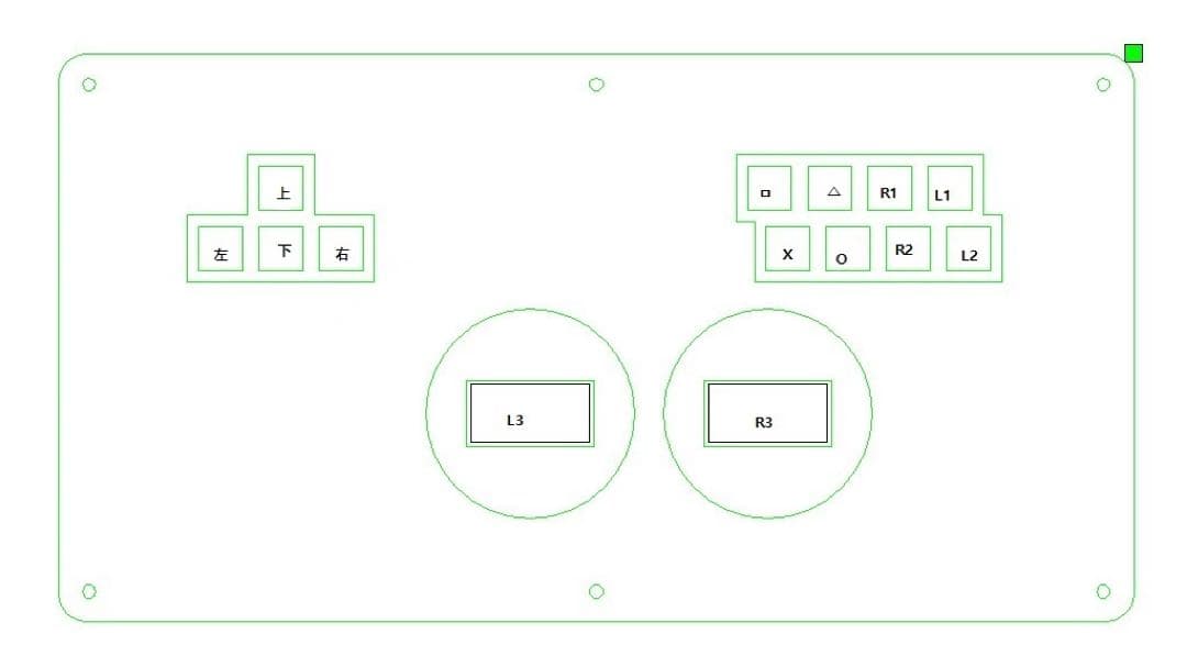 IST MALL キーボード型　レバーレスコントローラー