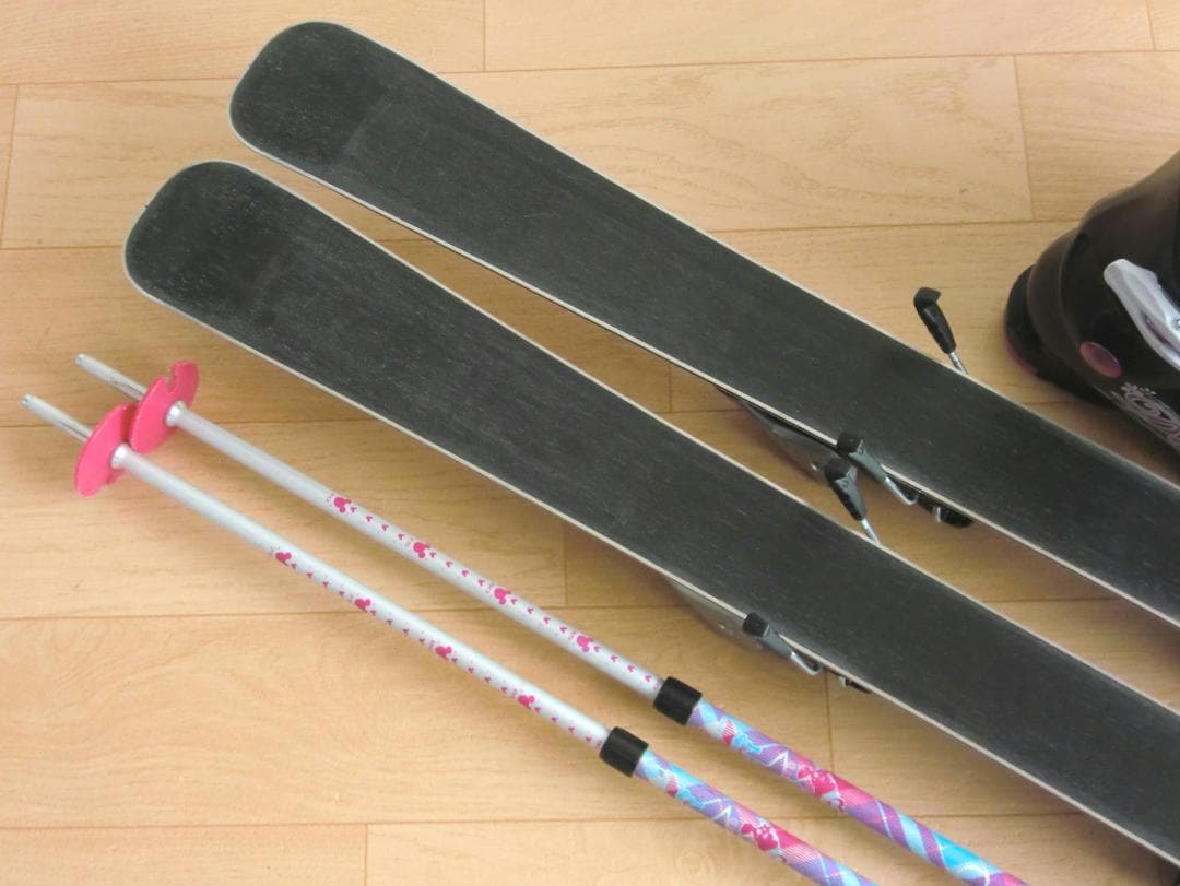 ■■送料無料■BXB＋Hart■子供用スキー4点セット■118/22■WAX済■