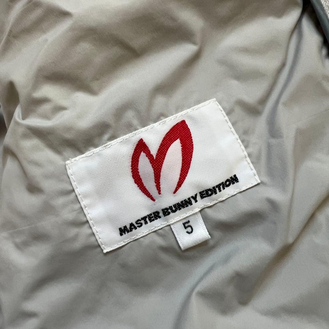 パーリーゲイツ　マスターバニー　ダウンジャケット　グレー　メンズ　5 L