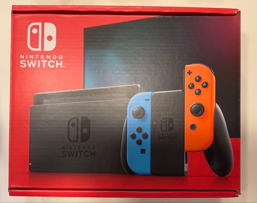Switch 本体 ネオン青赤｜箱付 超美品 任天堂 HAD型