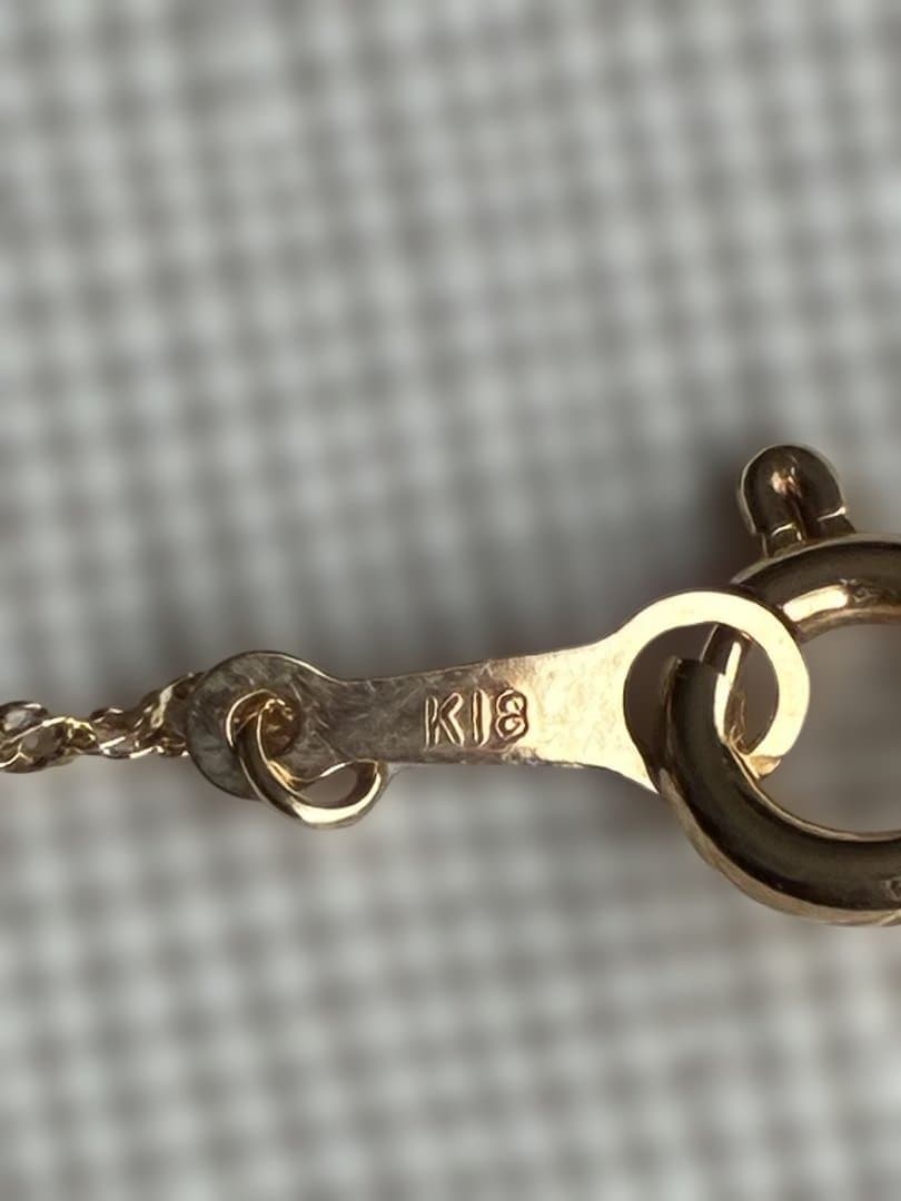 専用k18 スクリューチェーンネックレス