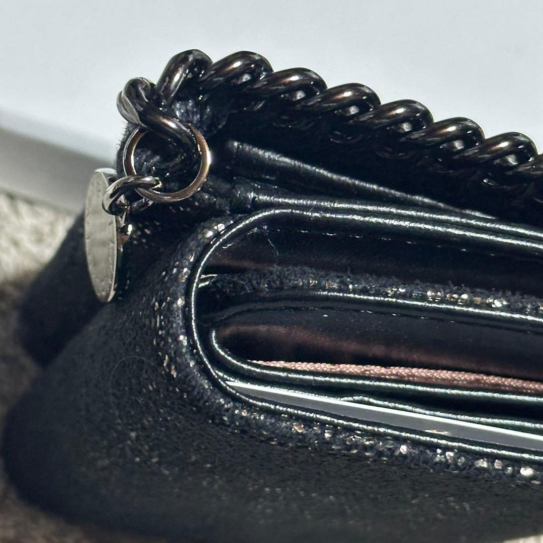 STELLA McCARTNEY ブラック 三つ折り財布