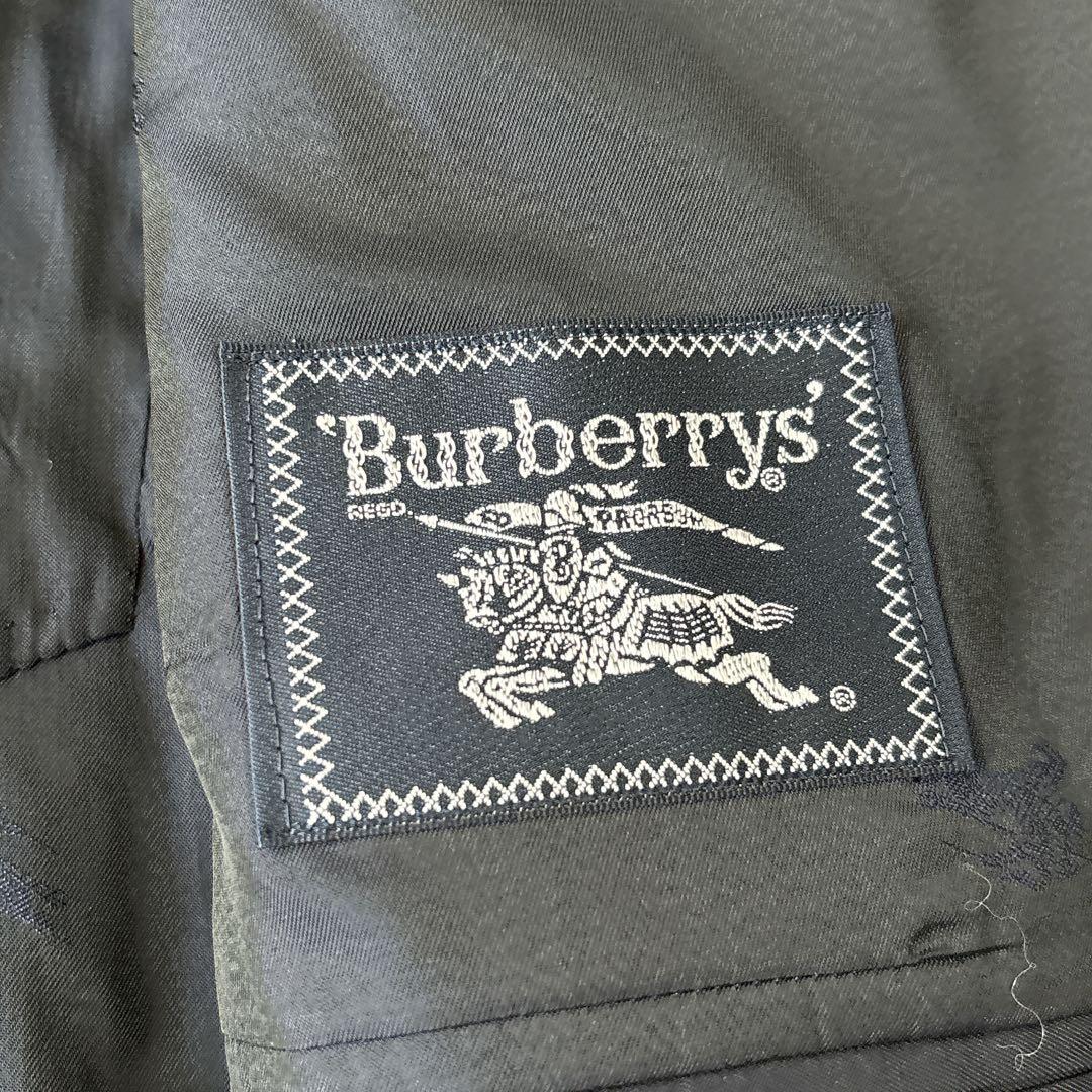 極美品✨稀少XL バーバリーズ 紺ブレ 金ボタン ダブルブレスト テーラード