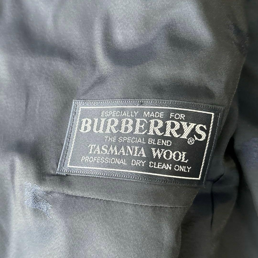 極美品✨稀少XL バーバリーズ 紺ブレ 金ボタン ダブルブレスト テーラード