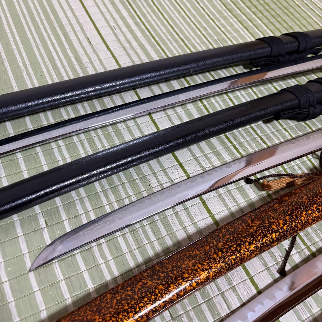 模造刀　模擬刀　武士　侍　伝統工芸　剣　ソード　太刀　小太刀　鞘　鍔　5本セット