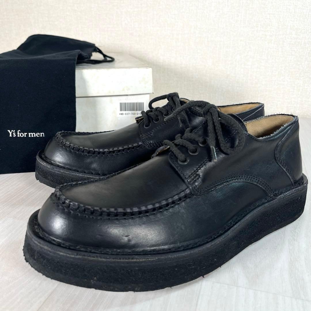 【未使用級】Y's for men　革靴　モカシン ブーツ　90s　アーカイブ