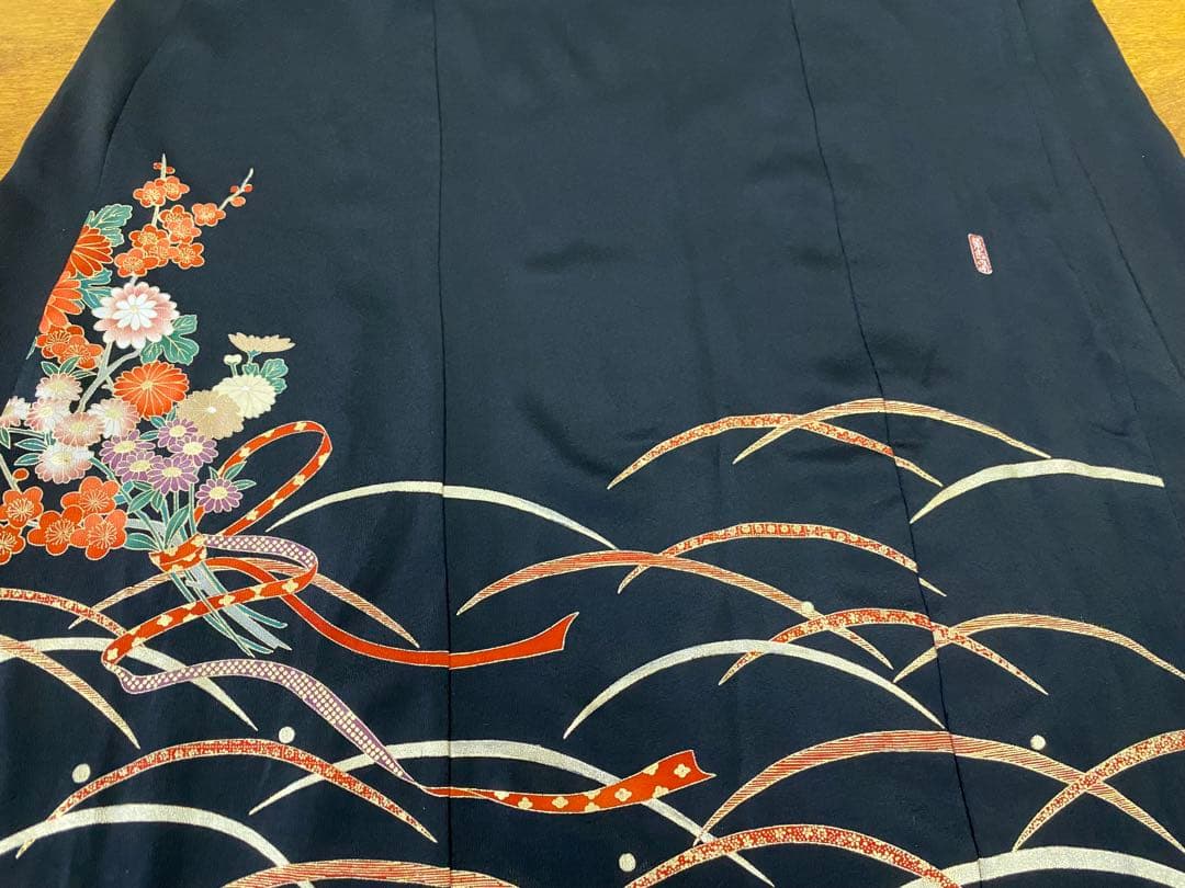 3221 着物　留袖　リメイク　ドレス　ワンピース