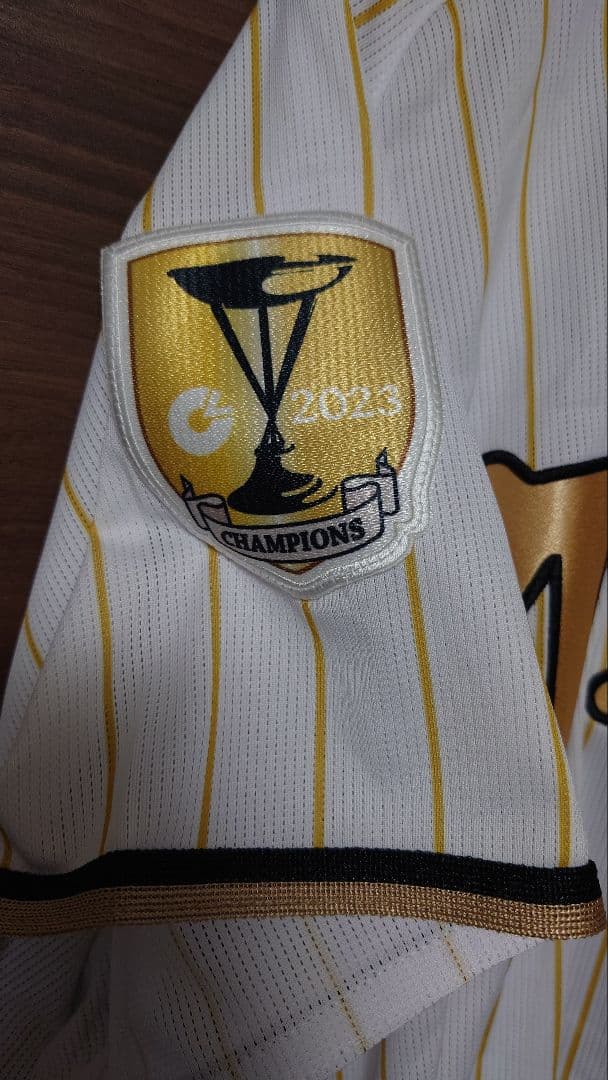 阪神タイガース　今岡誠コーチ　2023 チャンピオンユニフォーム