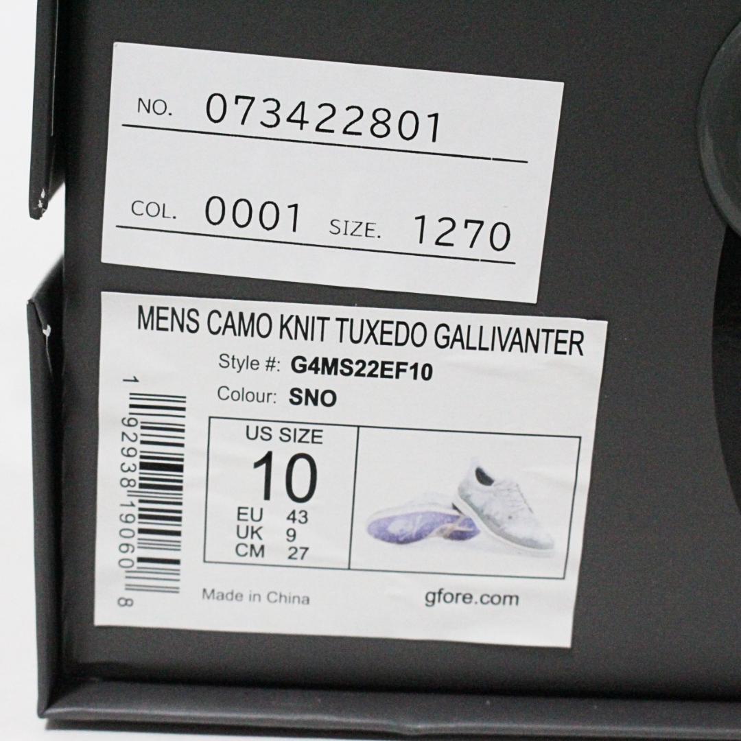 新品 G/FORE ガリバンター 防水アッパー ゴルフシューズ 27cm相当