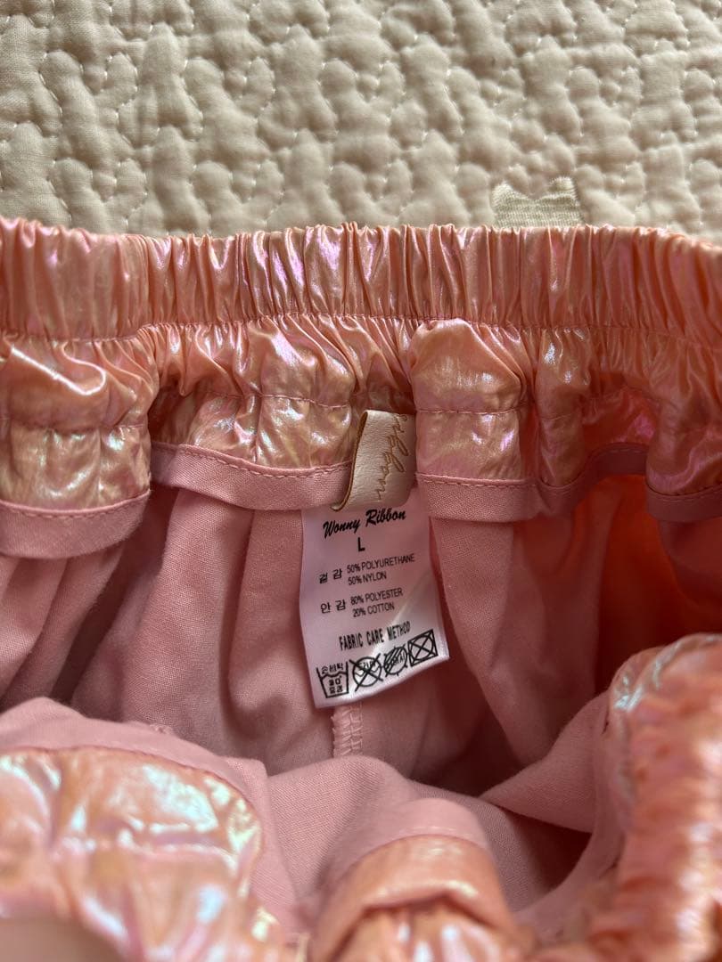 ウォーニー　オーロラピンクスカート Lサイズ