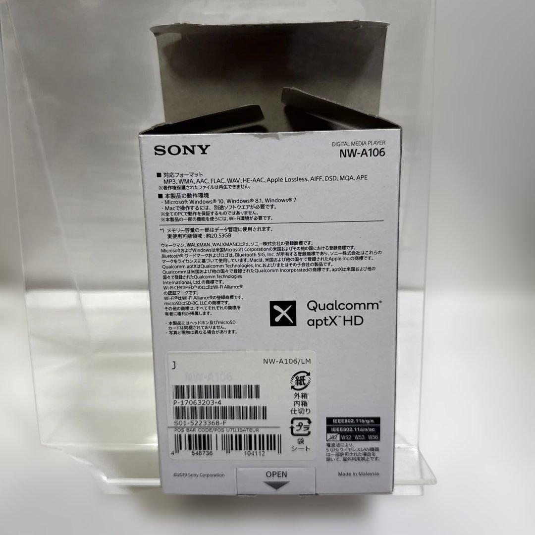 SONY WALKMAN NW-A106 ブルー