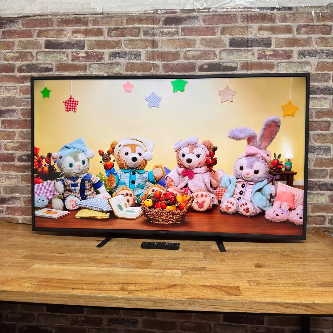 SONY 55V型 4K チューナーレス 液晶テレビ BRAVIA 動画アプリ○