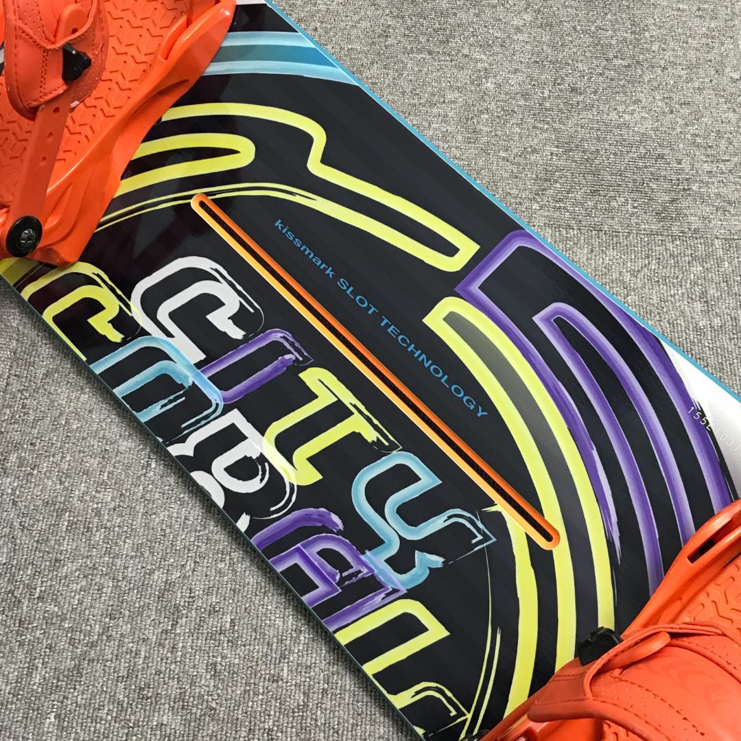 4点セット■WAX済■kissmark ボード ビンディング ブーツ ケース