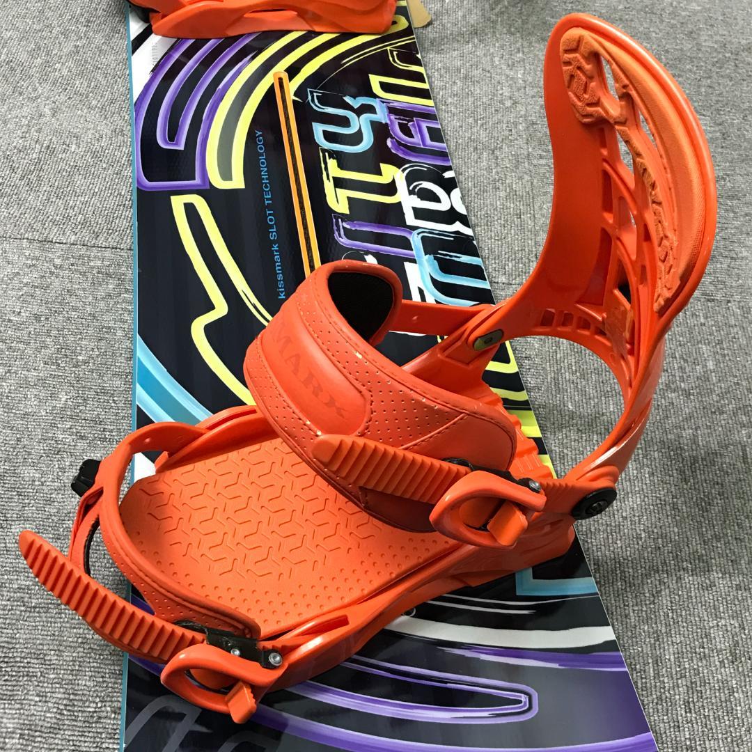 4点セット■WAX済■kissmark ボード ビンディング ブーツ ケース