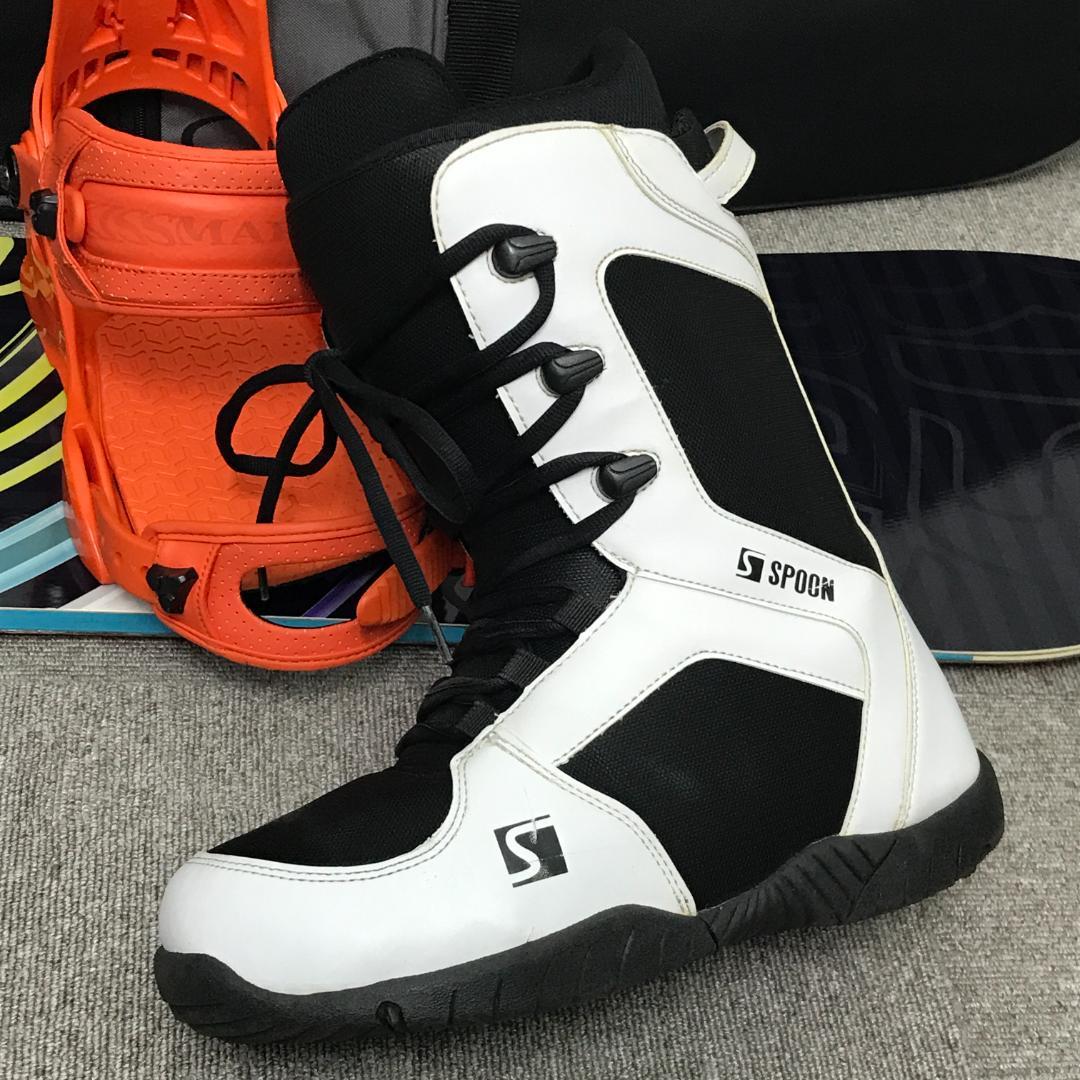 4点セット■WAX済■kissmark ボード ビンディング ブーツ ケース