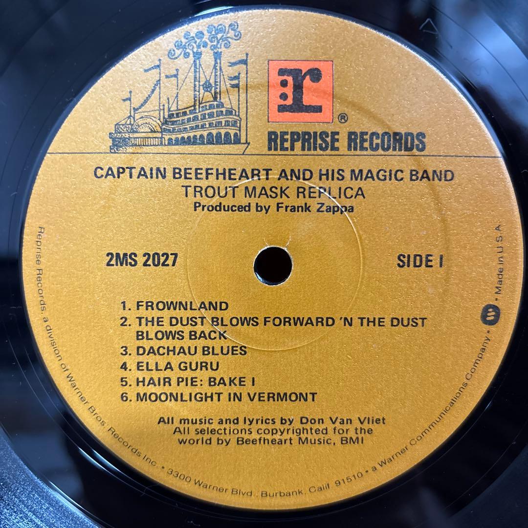 洋楽 Captain Beefheart Trout Mask Replica LP
