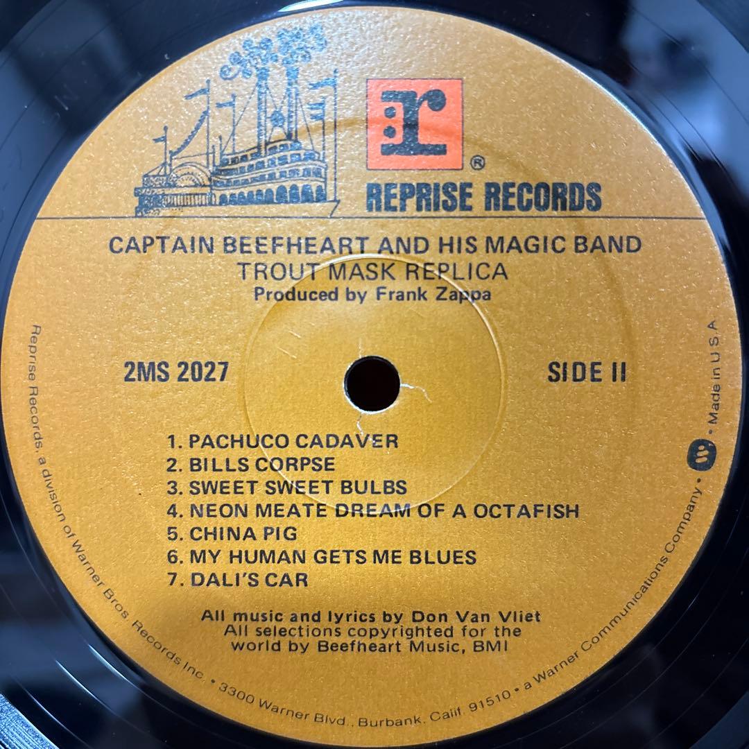洋楽 Captain Beefheart Trout Mask Replica LP