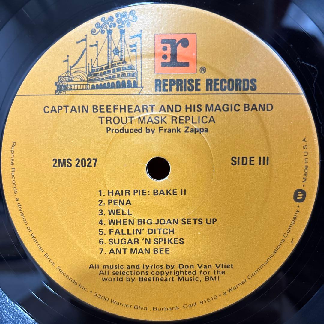 洋楽 Captain Beefheart Trout Mask Replica LP