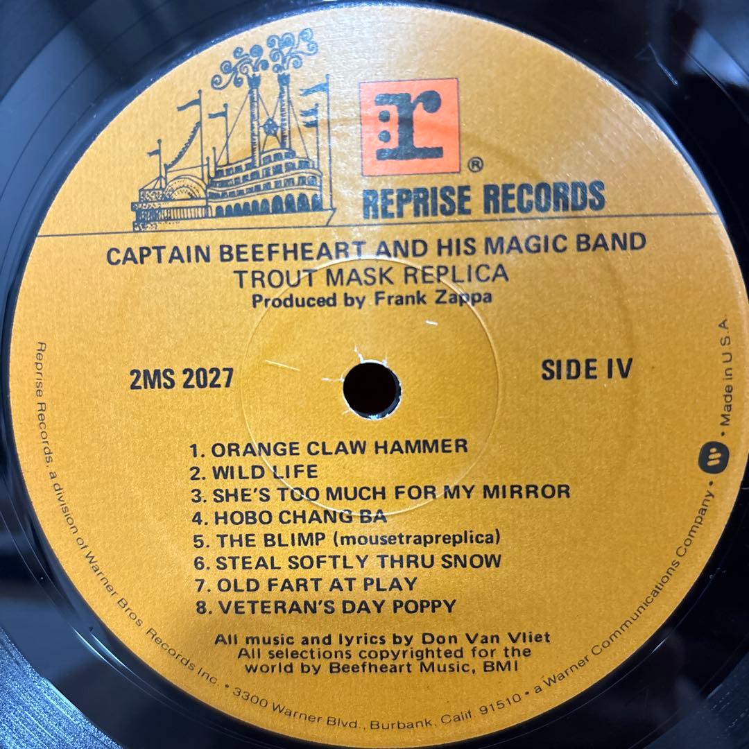 洋楽 Captain Beefheart Trout Mask Replica LP