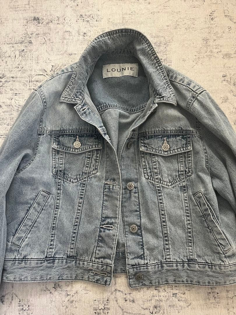 今期【LOUNIE】コンパクトデニムジャケット
