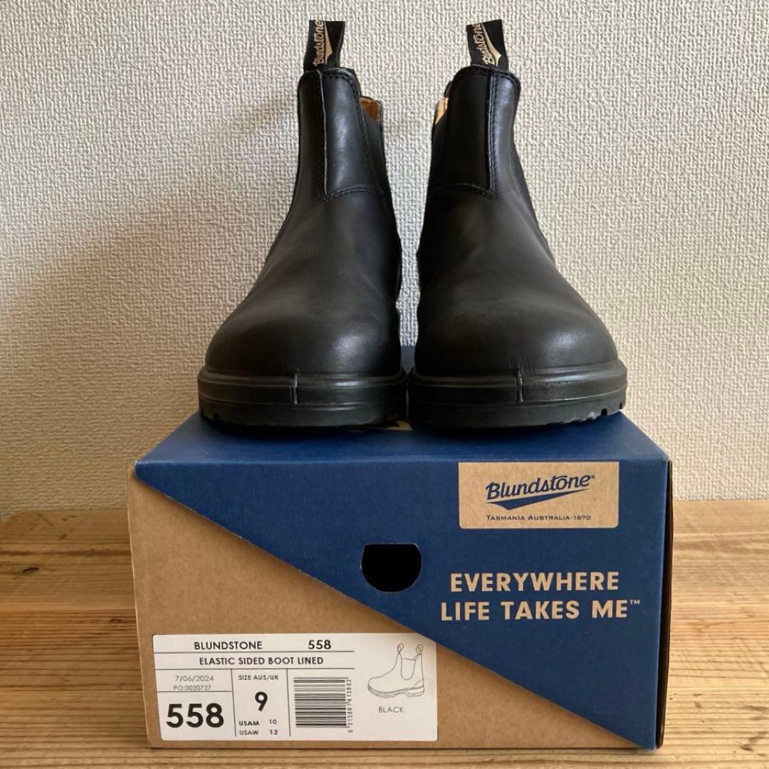Blund stone 558 サイドゴアシューズ UK9 ブラック