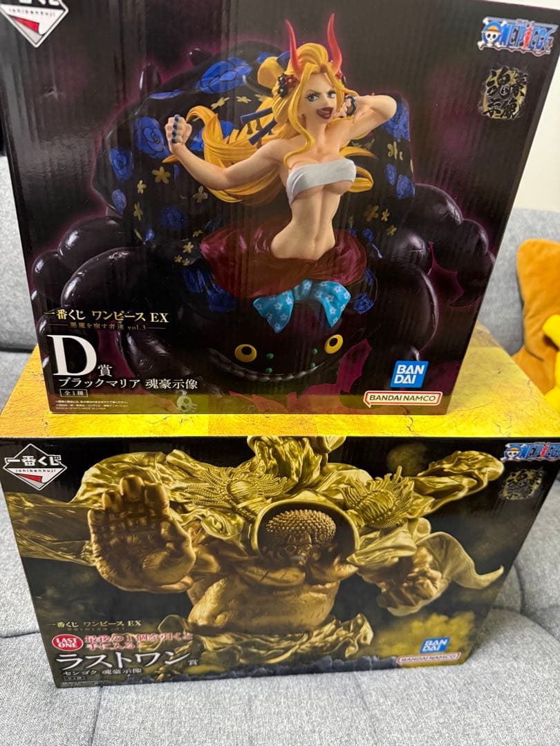 一番くじワンピース EX D賞ブラックマリア　ラストワン賞　センゴク（おまけ付）