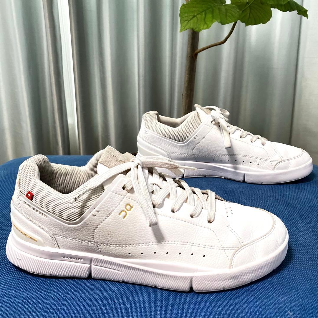 On THE ROGER オン ロジャー センターコート ホワイト 27cm