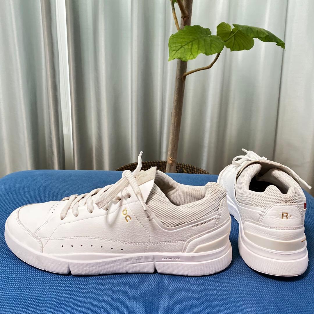 On THE ROGER オン ロジャー センターコート ホワイト 27cm