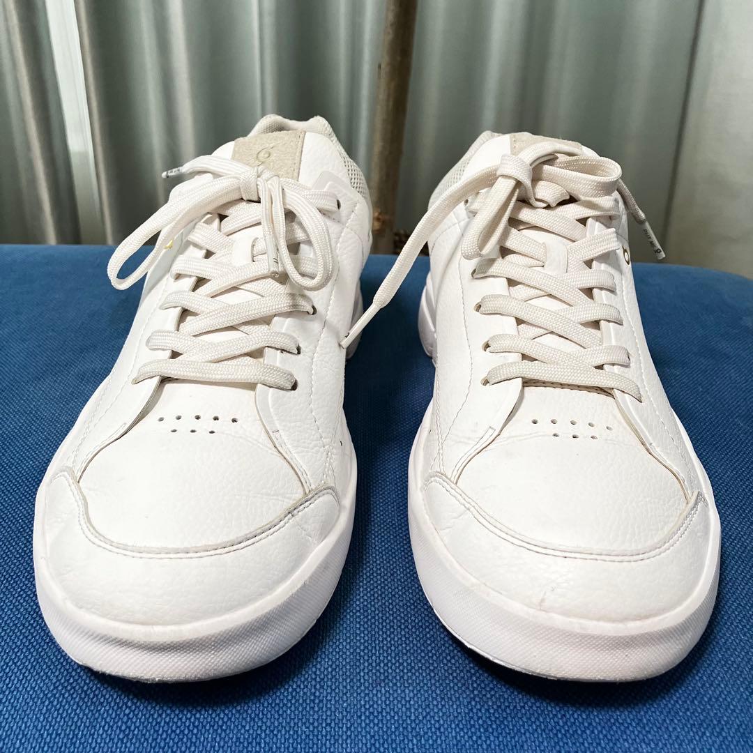 On THE ROGER オン ロジャー センターコート ホワイト 27cm