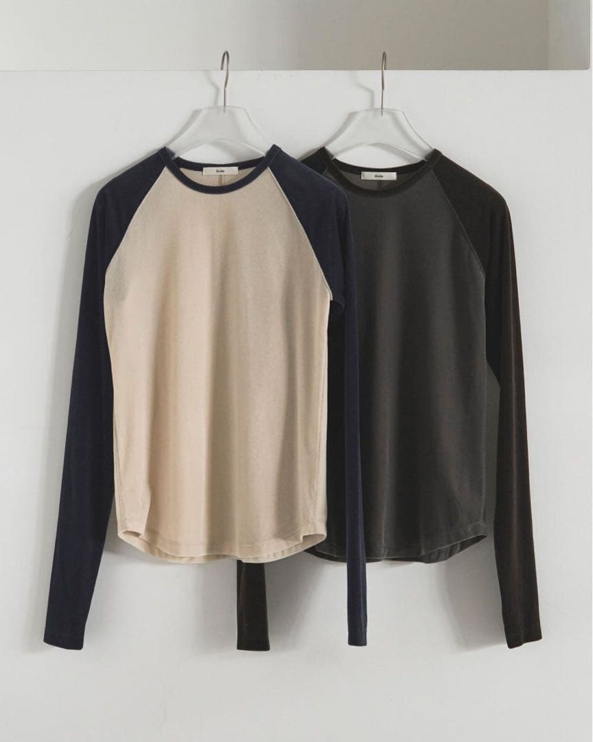 【新品！早い者勝ち】今だけ値下げ可アンヌークSheervelourTshirts