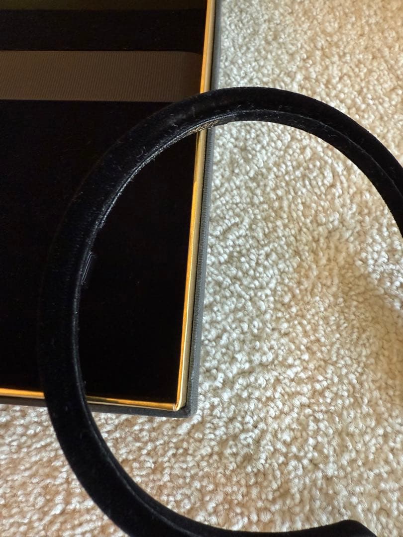 ALEXANDRE DE PARIS ブラックヘアバンド