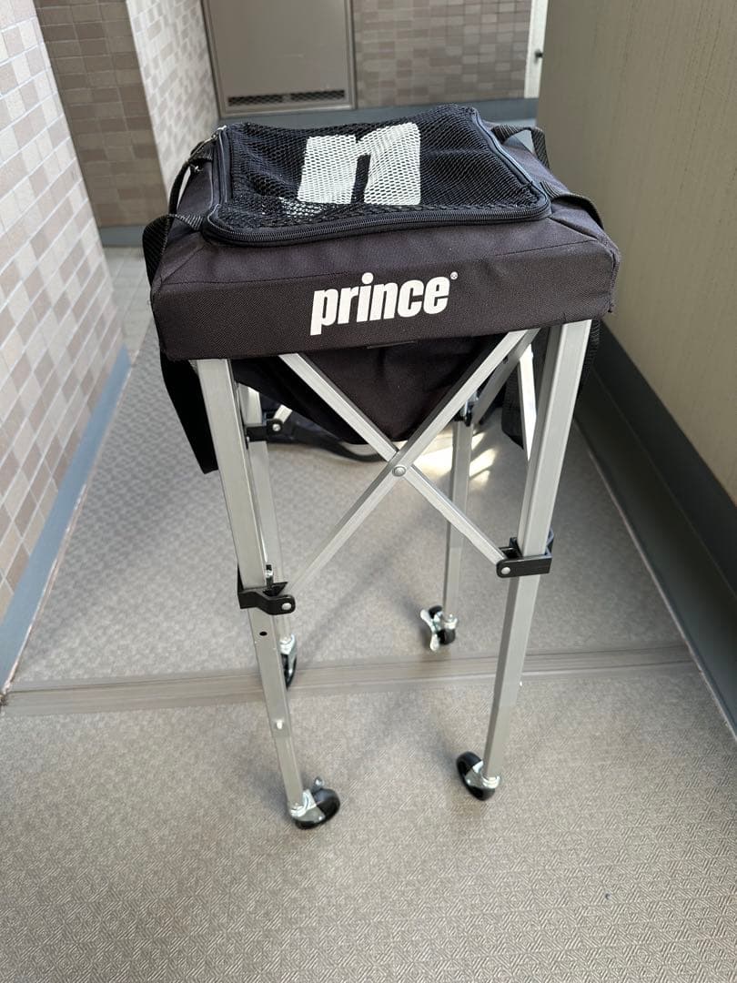 今週のみ値下げ【Prince テニスボールカゴ　テニスボールバスケット】