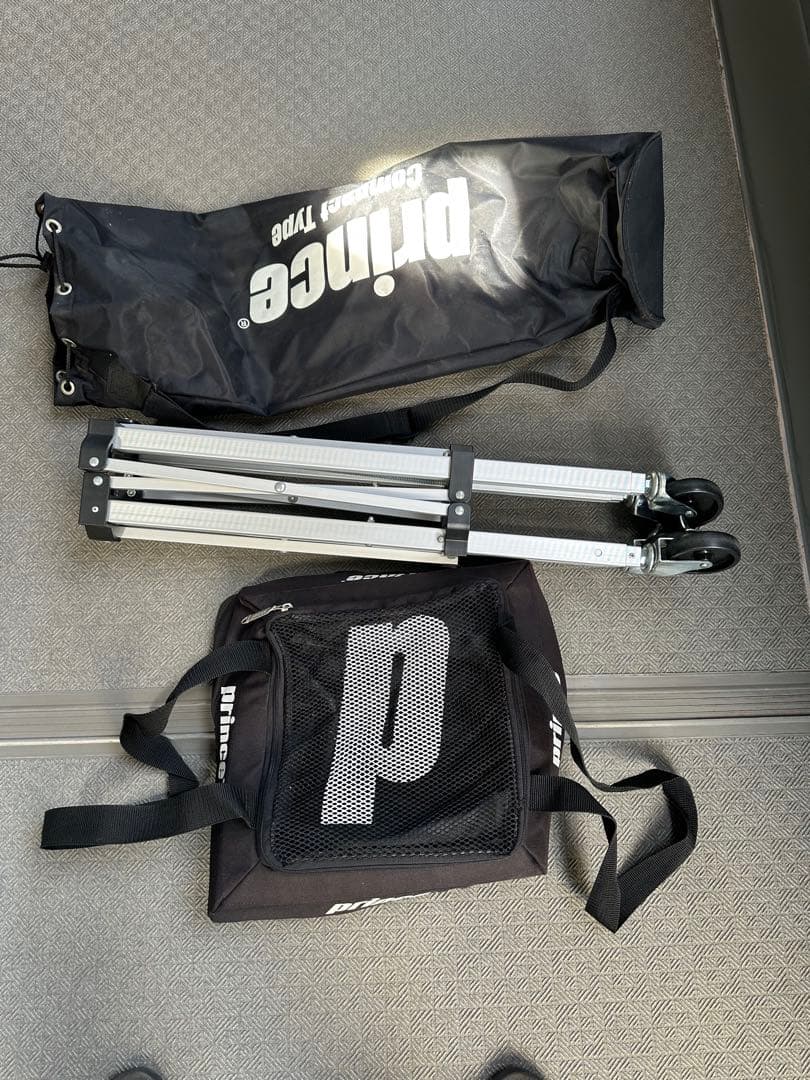 今週のみ値下げ【Prince テニスボールカゴ　テニスボールバスケット】