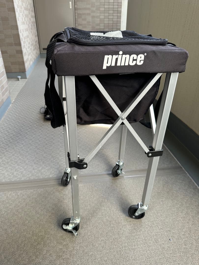今週のみ値下げ【Prince テニスボールカゴ　テニスボールバスケット】