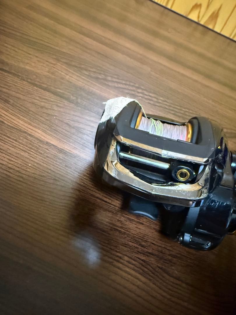 OCEANFIELD 7タコ釣り用ベイトリール 収納袋付き