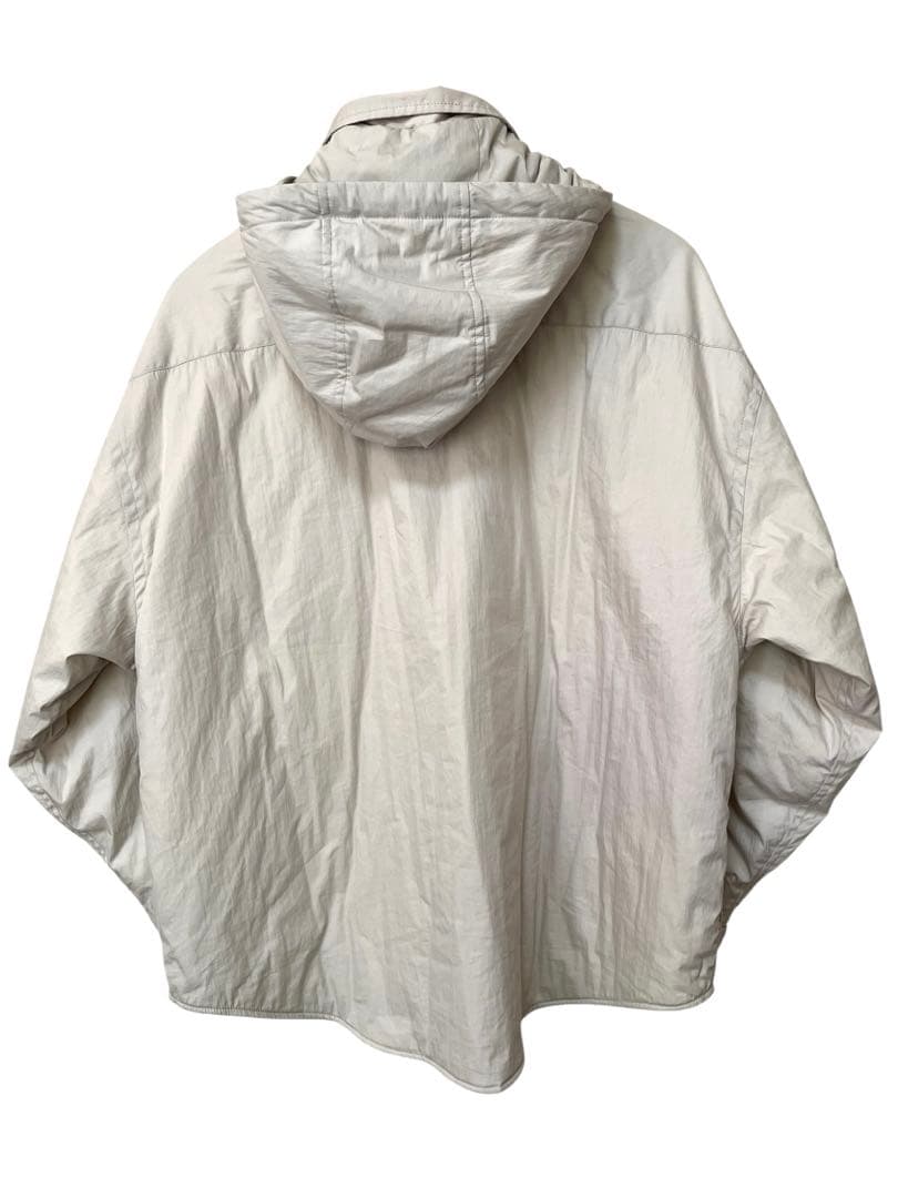 ダントン　インサレーション　フードシャツジャケット　アイボリー　36