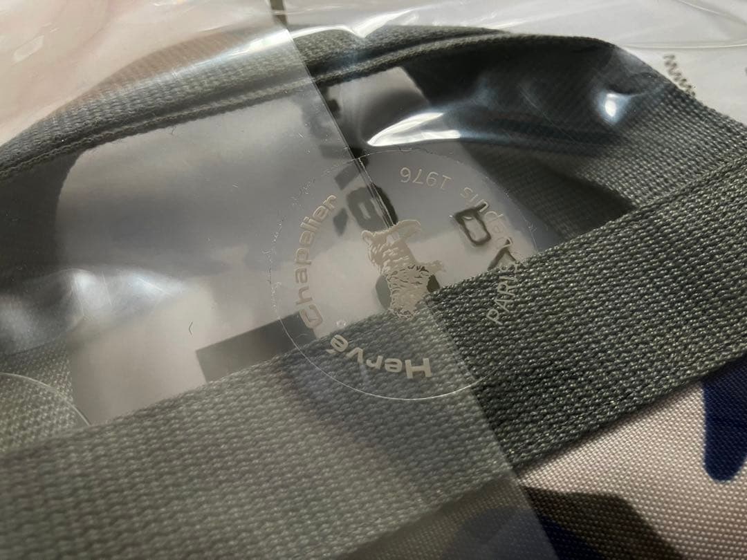 【専用】エルベシャプリエ　701FB カモフラージュグリブルー×グリ×ブラン