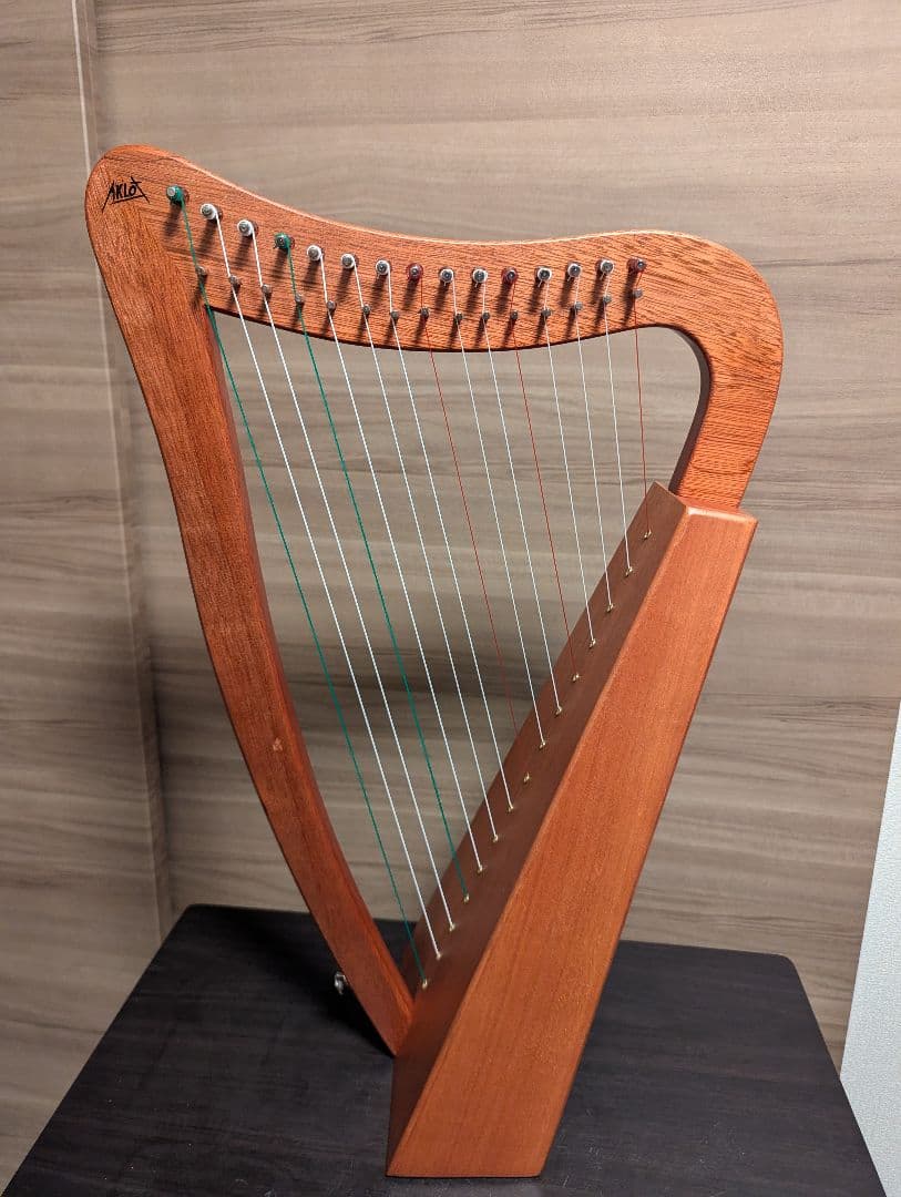 AKLOT 15弦ハープ ほぼ未使用