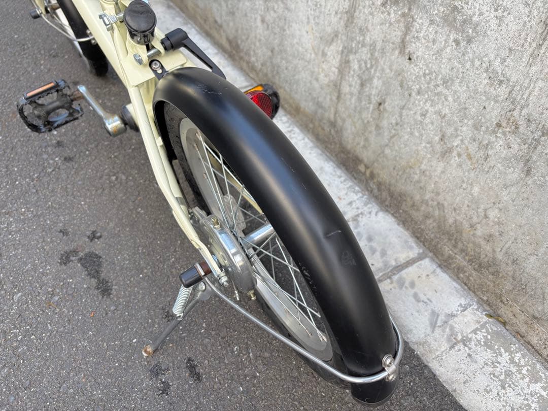 無印良品　16型子供自転車　白