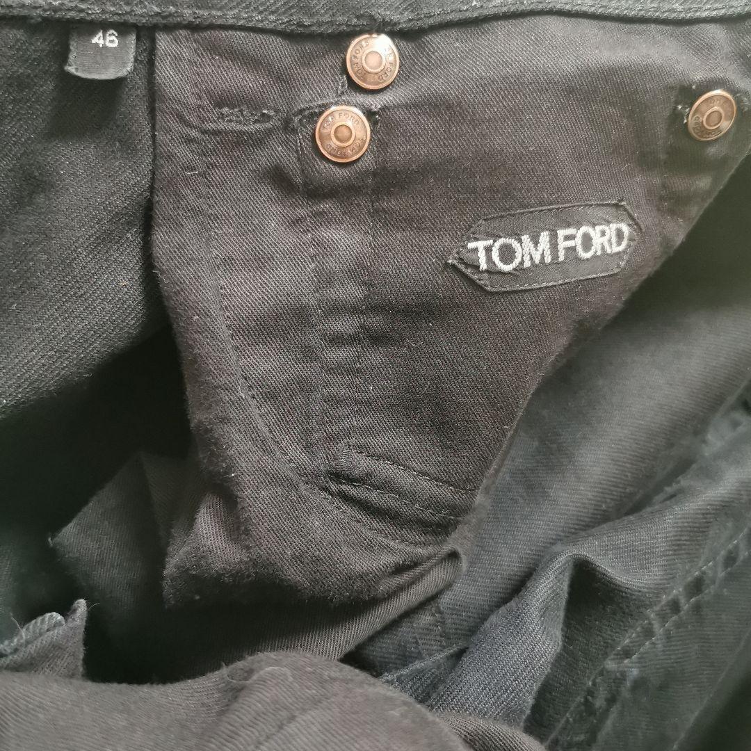 TOM FORD ブラックパンツ 46