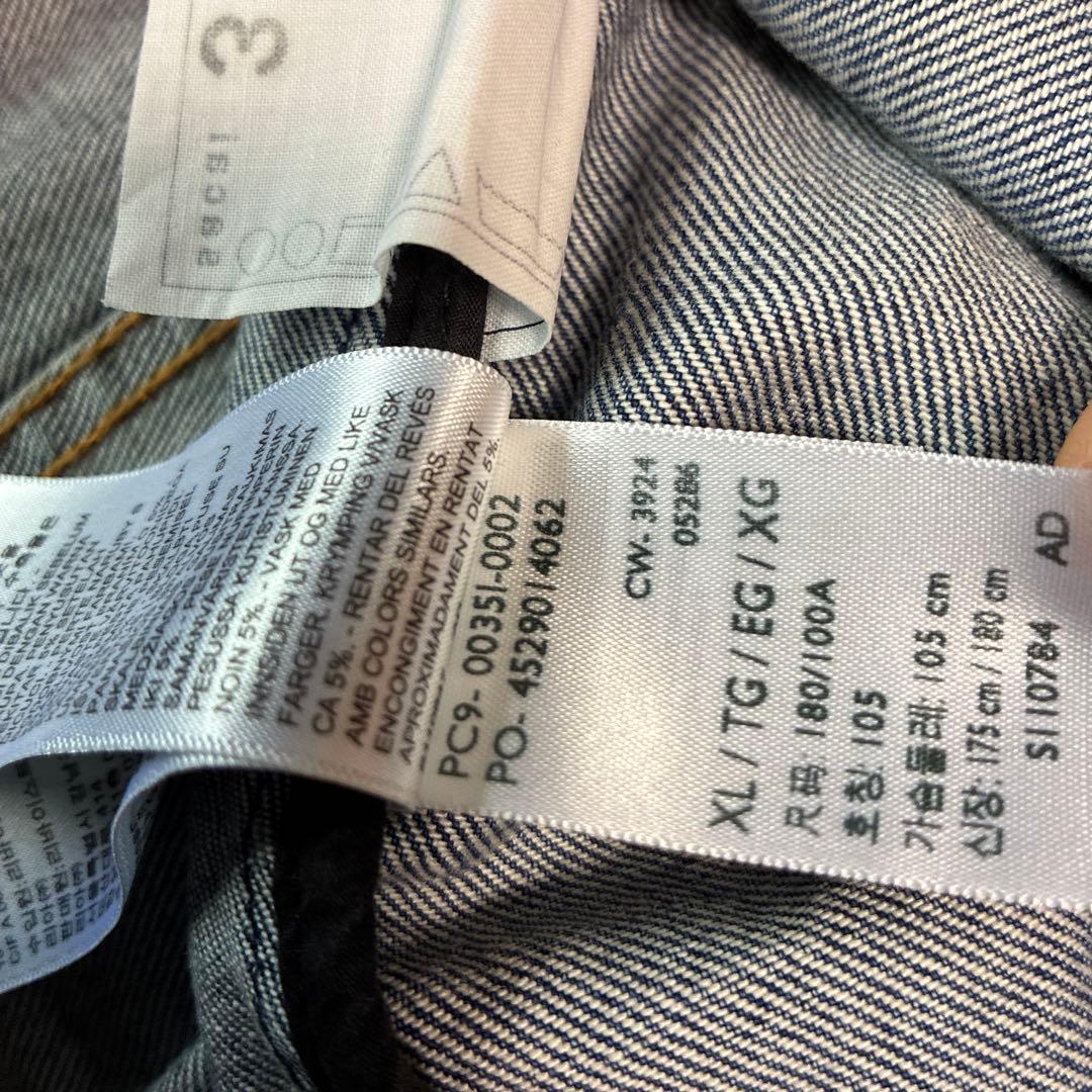 パムパムオンニ国内正規sacai✖️levi's デニムジャケット 4