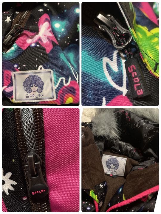 SCOLAR☆スカラー☆スキースノボウェア☆上下セット☆m☆