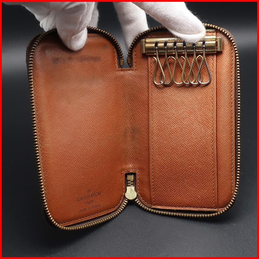 正規品 ヴィトン キーケース モノグラム ミュルティクレ6 フランス製 袋