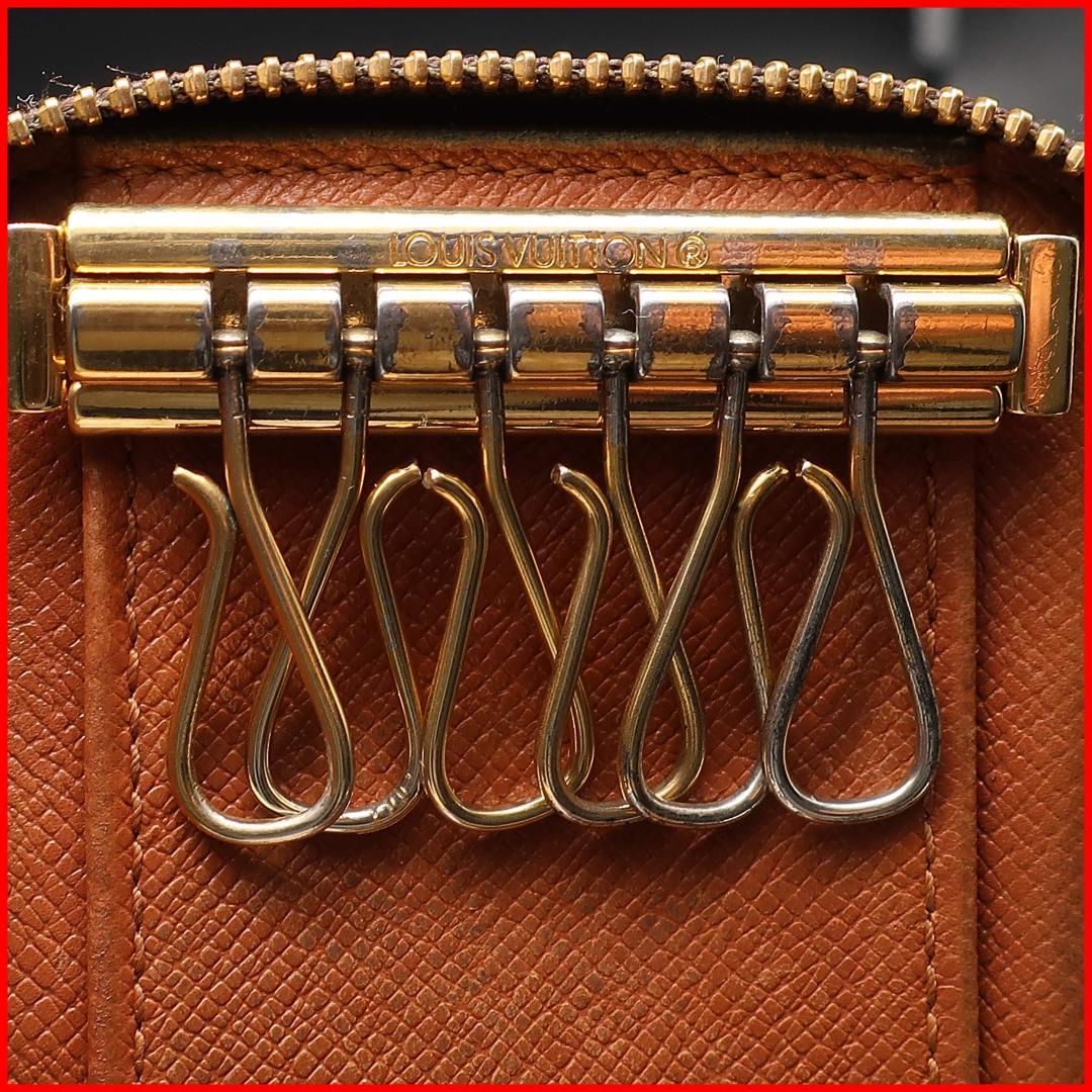 正規品 ヴィトン キーケース モノグラム ミュルティクレ6 フランス製 袋