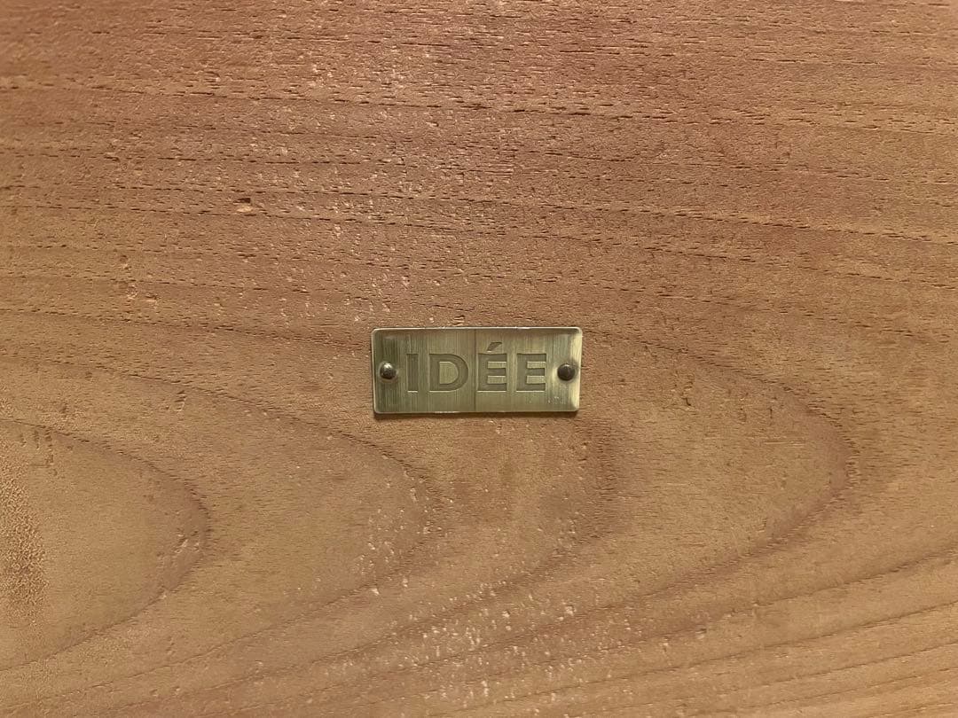 janeiro　IDEE イデー ローテーブル チーク古材アイアン