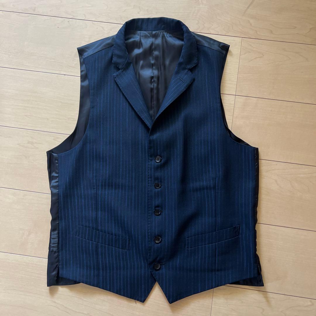 MEN'S TENORAS ネイビー 3ピーススーツ LLARGEサイズ