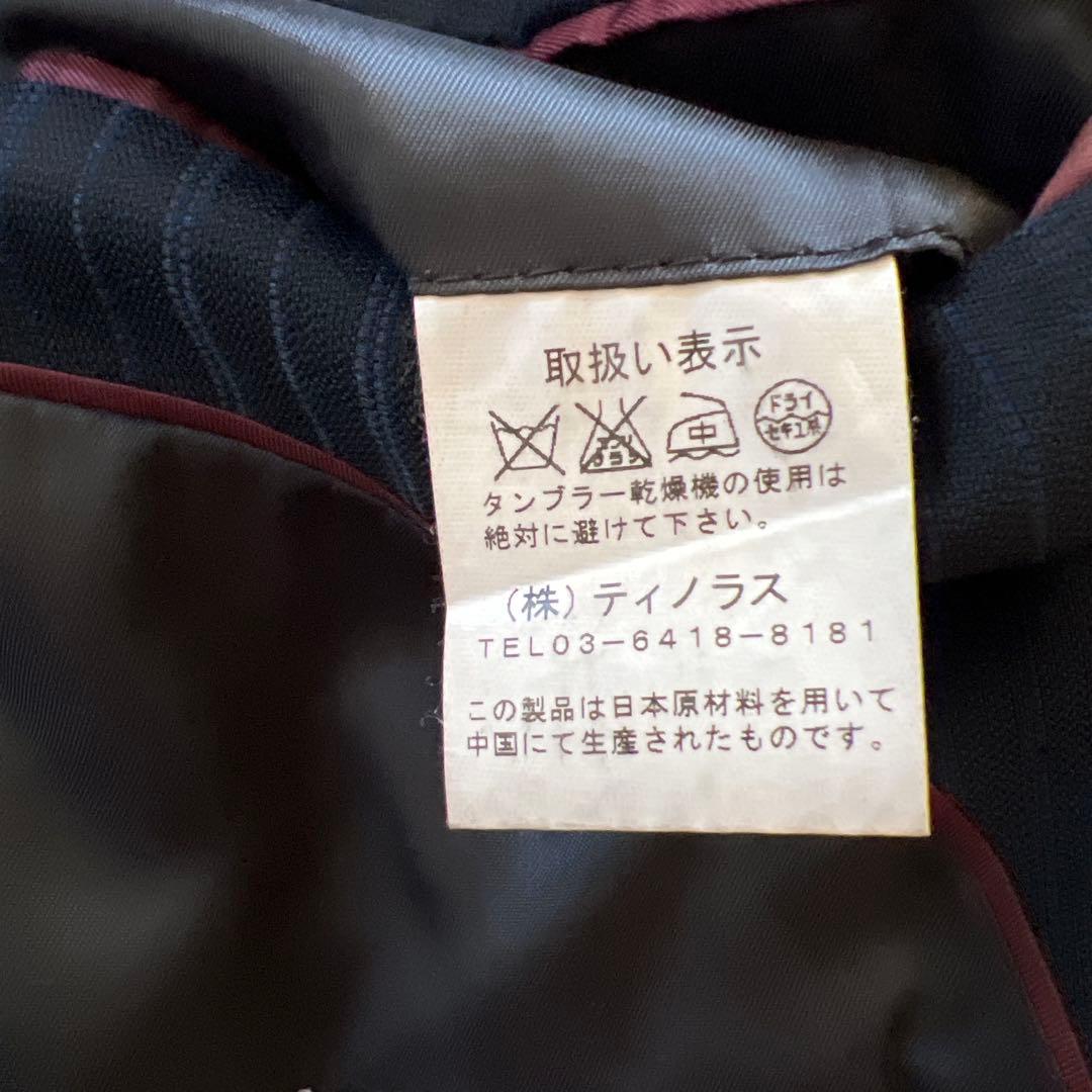 MEN'S TENORAS ネイビー 3ピーススーツ LLARGEサイズ